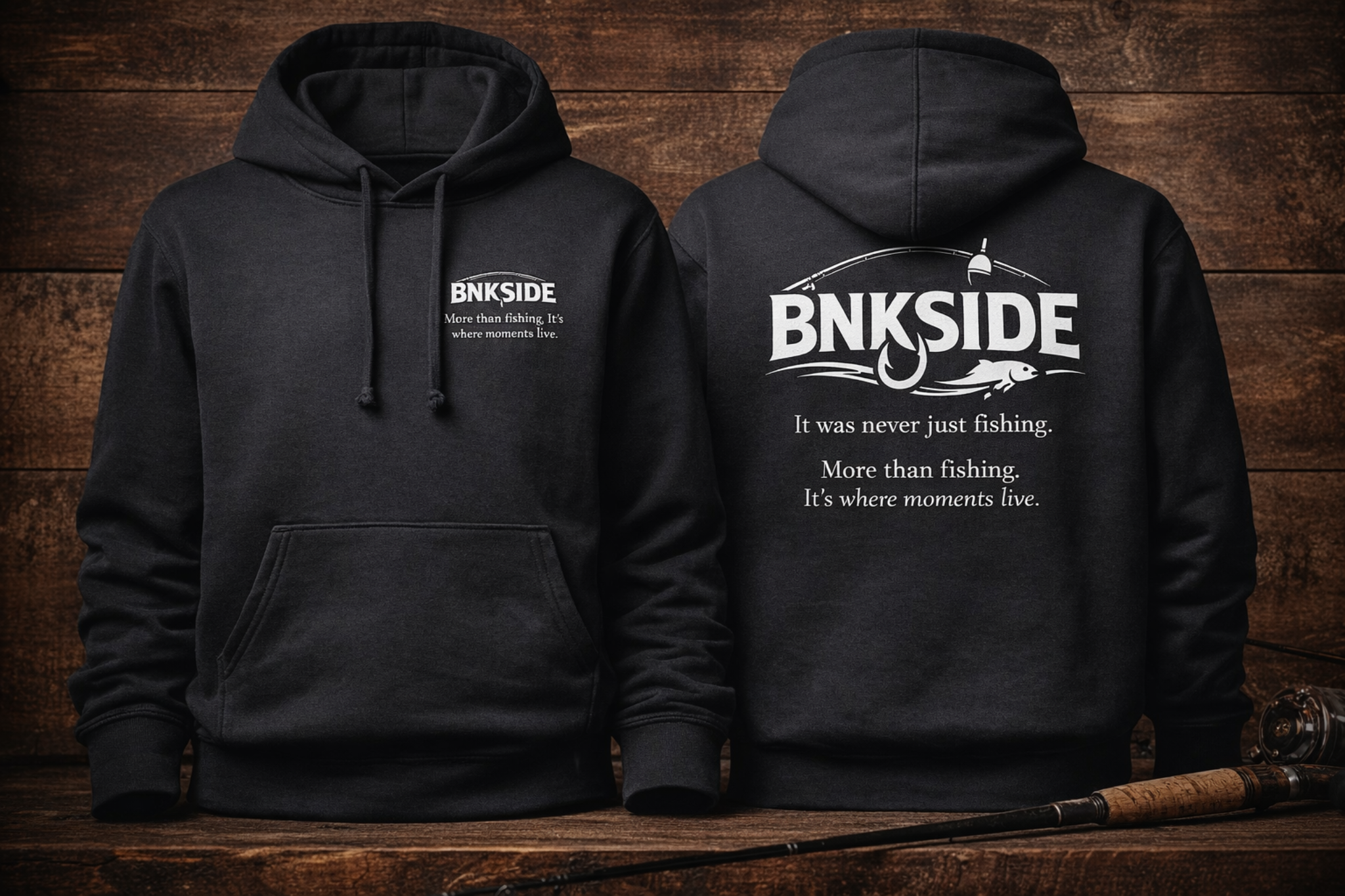 BNKSIDE hoodie mockup